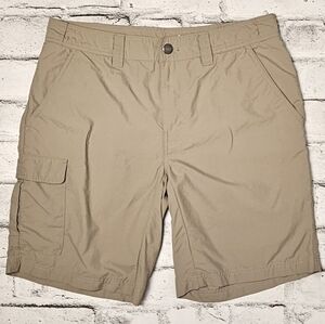 Columbia Men's Omni-Shield Cargo Khaki Shorts